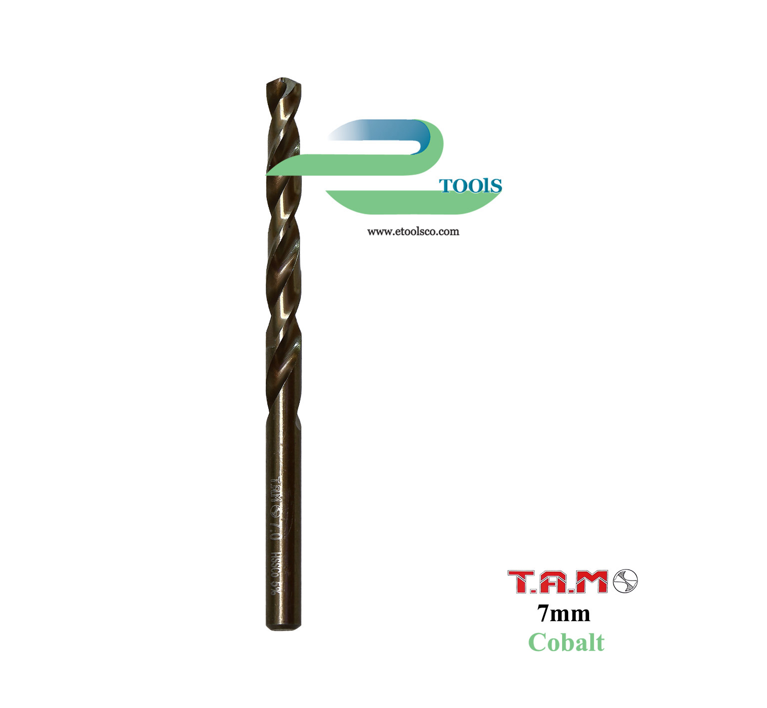 مته آهن کبالت 7 میلیمتر تام